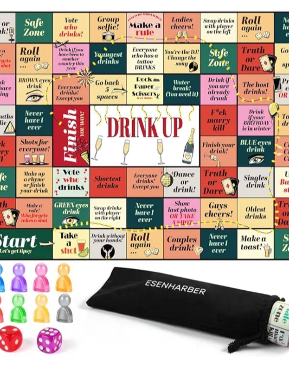 Drinking Board Games, Drinking Games for Adults NWT